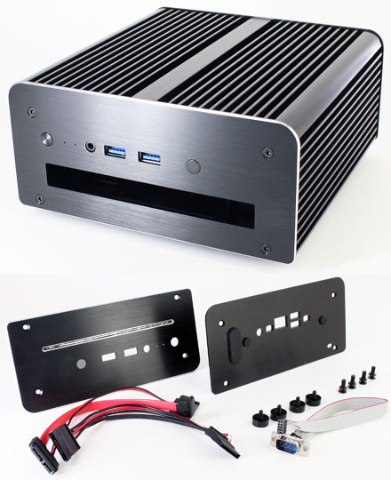 Akasa Max S Gehuse (fr Intel NUC NUC5i5MYBE/NUC5i5MYHE, NUC5i3MYBE/NUC5i3MYHE) <b>[LFTERLOS]</b>