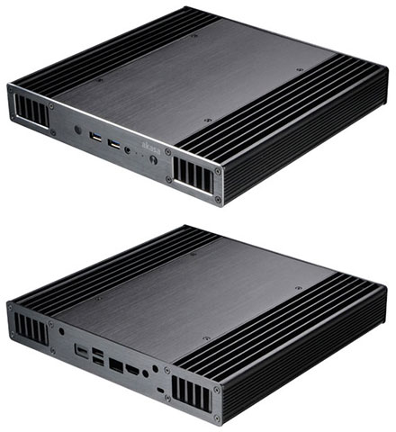 Akasa Plato X8 enclosure (for Intel NUC NUC8i7BEH/NUC8i7BEK, NUC8i5BEK/NUC8i5BEH, NUC8i3BEK/NUC8i3BEH) <b>[FANLESS]</b>