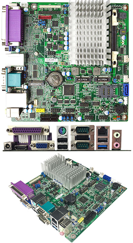 Jetway MI97-30 (Intel Bay Trail N2930) [3x M.2 Slot, SIM-Slot, 2x RS232 (5x COM)]